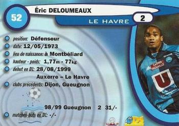 1999-00 DS France Foot #52 Eric Deloumeaux Back