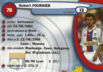 1999-00 DS France Foot #76 Hubert Fournier Back