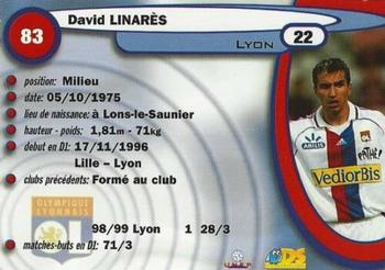 1999-00 DS France Foot #83 David Linares Back