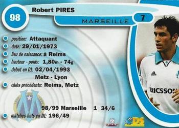 1999-00 DS France Foot #98 Robert Pires Back