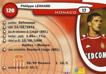 1999-00 DS France Foot #120 Philippe Leonard Back