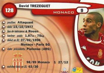 1999-00 DS France Foot #128 David Trezeguet Back