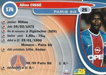 1999-00 DS France Foot #174 Aliou Cisse Back