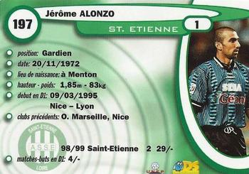 1999-00 DS France Foot #197 Jerome Alonzo Back
