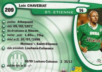 1999-00 DS France Foot #209 Loic Chaveriat Back