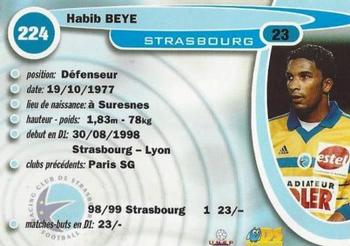 1999-00 DS France Foot #224 Habib Beye Back