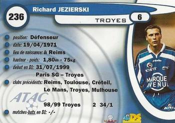 1999-00 DS France Foot #236 Richard Jezierski Back
