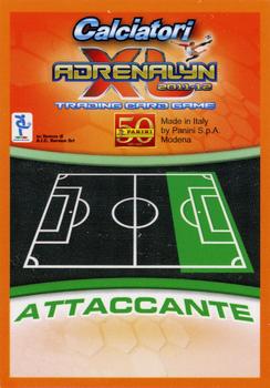 2011-12 Panini Adrenalyn XL Calciatori #332 Francesco Totti Back