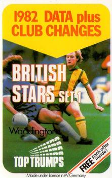 1982 Top Trumps British Stars Set 1 #NNO Title Card Front