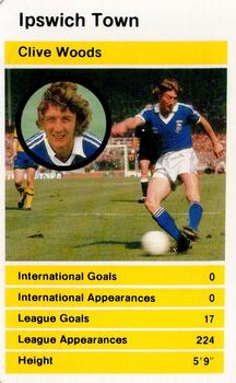 1980 Top Trumps British Stars (Set 2) #NNO Clive Woods Front