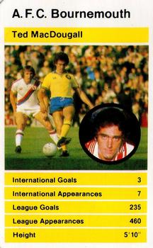 1980 Top Trumps British Stars (Set 2) #NNO Ted MacDougall Front
