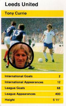 1980 Top Trumps British Stars (Set 2) #NNO Tony Currie Front