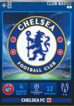 2014-15 Panini Adrenalyn XL UEFA Champions League #13 Chelsea FC Front
