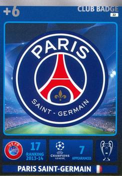 2014-15 Panini Adrenalyn XL UEFA Champions League #22 Paris Saint-Germain Front