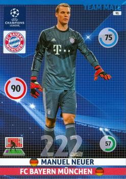 2014-15 Panini Adrenalyn XL UEFA Champions League #91 Manuel Neuer Front