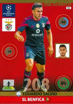 2014-15 Panini Adrenalyn XL UEFA Champions League #106 Eduardo Salvio Front
