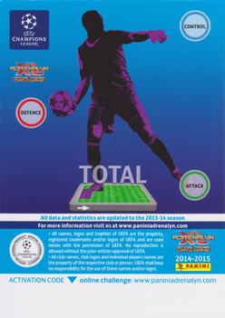 2014-15 Panini Adrenalyn XL UEFA Champions League #109 Roman Weidenfeller Back