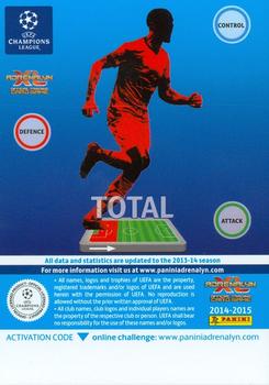 2014-15 Panini Adrenalyn XL UEFA Champions League #200 Thiago Silva Back