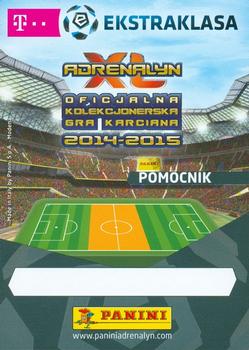 2014-15 Panini Adrenalyn XL T-Mobile Ekstraklasa #40 Tomasz Nowak Back