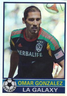 2014 Topps Chrome MLS - '76-77 Footballer Mini #7677-OG Omar Gonzalez Front