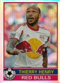 2014 Topps Chrome MLS - '76-77 Footballer Mini #7677-TH Thierry Henry Front