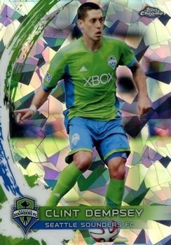 2014 Topps Chrome MLS - Atomic Refractors #79 Clint Dempsey Front