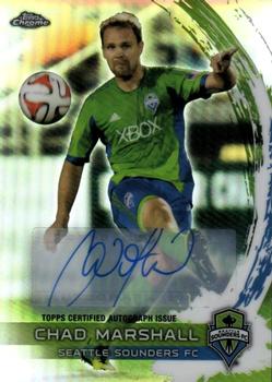 2014 Topps Chrome MLS - Autographs #26 Chad Marshall Front