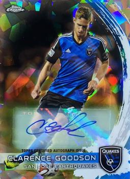 2014 Topps Chrome MLS - Autographs Atomic Refractors #72 Clarence Goodson Front
