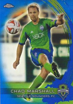 2014 Topps Chrome MLS - Blue Refractors #26 Chad Marshall Front