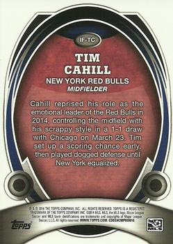 2014 Topps Chrome MLS - In Form #IF-TC Tim Cahill Back