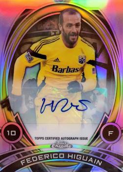 2014 Topps Chrome MLS - In Form Autographs #IF-FH Federico Higuain Front
