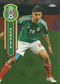 2014 Topps Chrome MLS - Mexican National Team #MEXN-OP Oribe Peralta Front