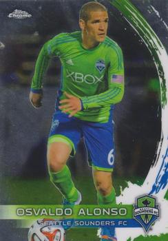 2014 Topps Chrome MLS - Refractors #76 Osvaldo Alonso Front