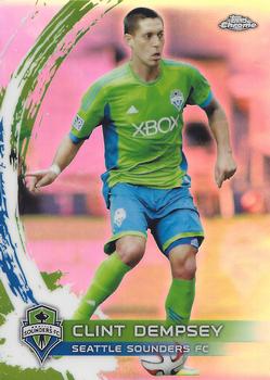 2014 Topps Chrome MLS - Refractors #79 Clint Dempsey Front