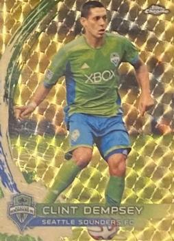 2014 Topps Chrome MLS - SuperFractors #79 Clint Dempsey Front