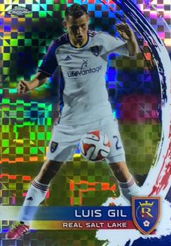 2014 Topps Chrome MLS - X-Fractors #71 Luis Gil Front