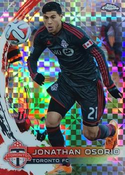 2014 Topps Chrome MLS - X-Fractors #82 Jonathan Osorio Front