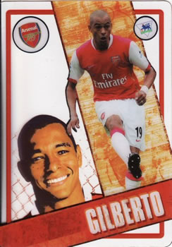 2006-07 Topps i-Cards #4 Gilberto Silva Front