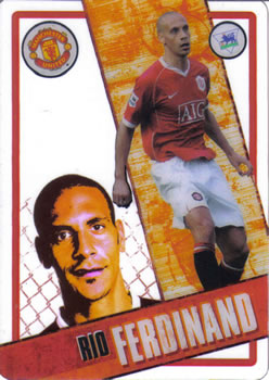 2006-07 Topps i-Cards #51 Rio Ferdinand Front