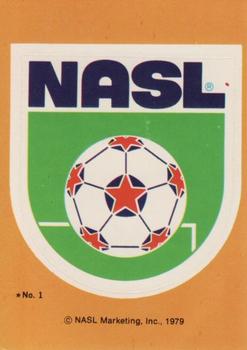 1979 Topps NASL #1 NASL Logo Front