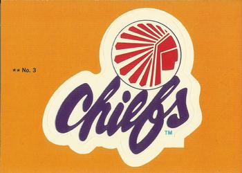 1979 Topps NASL #3 Atlanta Chiefs Logo Front