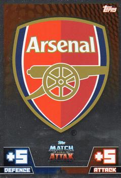 2014-15 Topps Match Attax Premier League #1 Arsenal Front