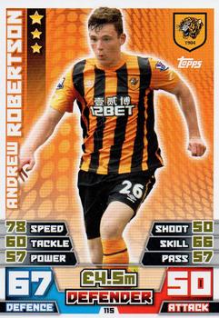 2014-15 Topps Match Attax Premier League #115 Andrew Robertson Front