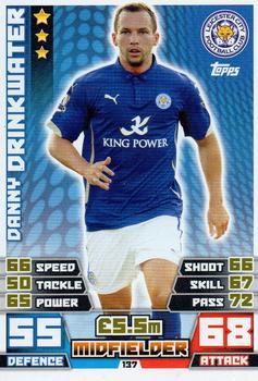 2014-15 Topps Match Attax Premier League #137 Danny Drinkwater Front