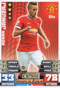 2014-15 Topps Match Attax Premier League #193 Adnan Januzaj Front