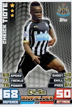 2014-15 Topps Match Attax Premier League #209 Cheick Tiote Front