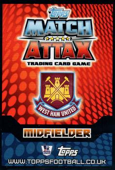2014-15 Topps Match Attax Premier League #352 Alex Song Back
