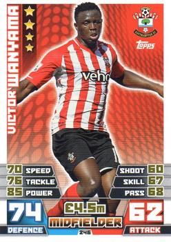 2014-15 Topps Match Attax Premier League #246 Victor Wanyama Front