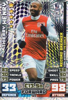 2014-15 Topps Match Attax Premier League #423 Thierry Henry Front