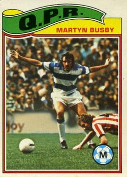 1978-79 Topps #114 Martyn Busby Front